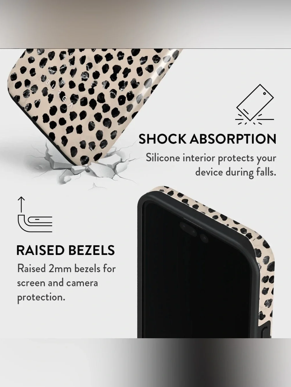 NWT • BURGA • iPhone 14 Pro Max Case
